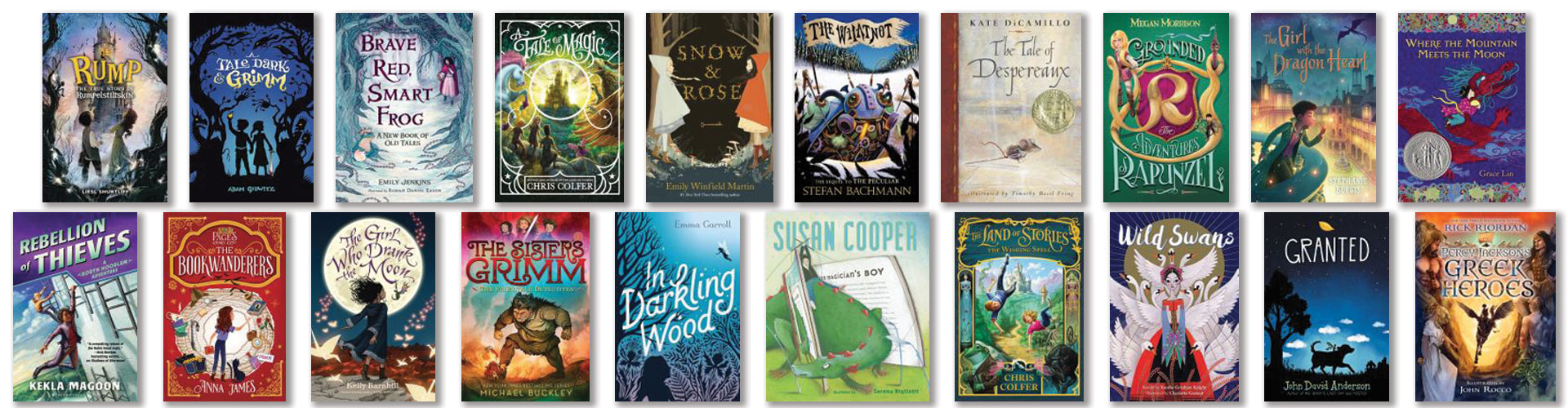Fantastical Fiction books for young readers