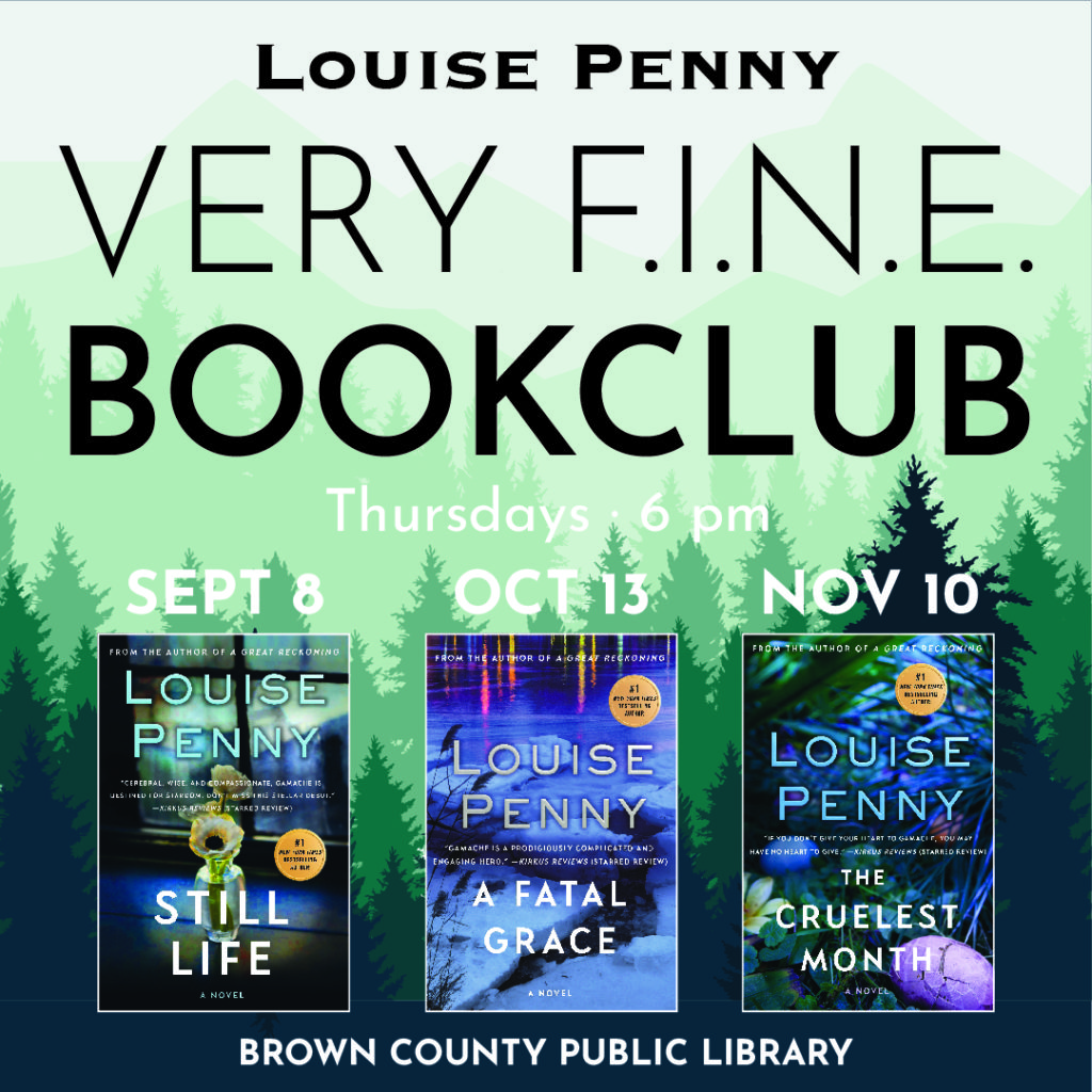 Louise Penny Very F.I.N.E. » Brown County Public Library