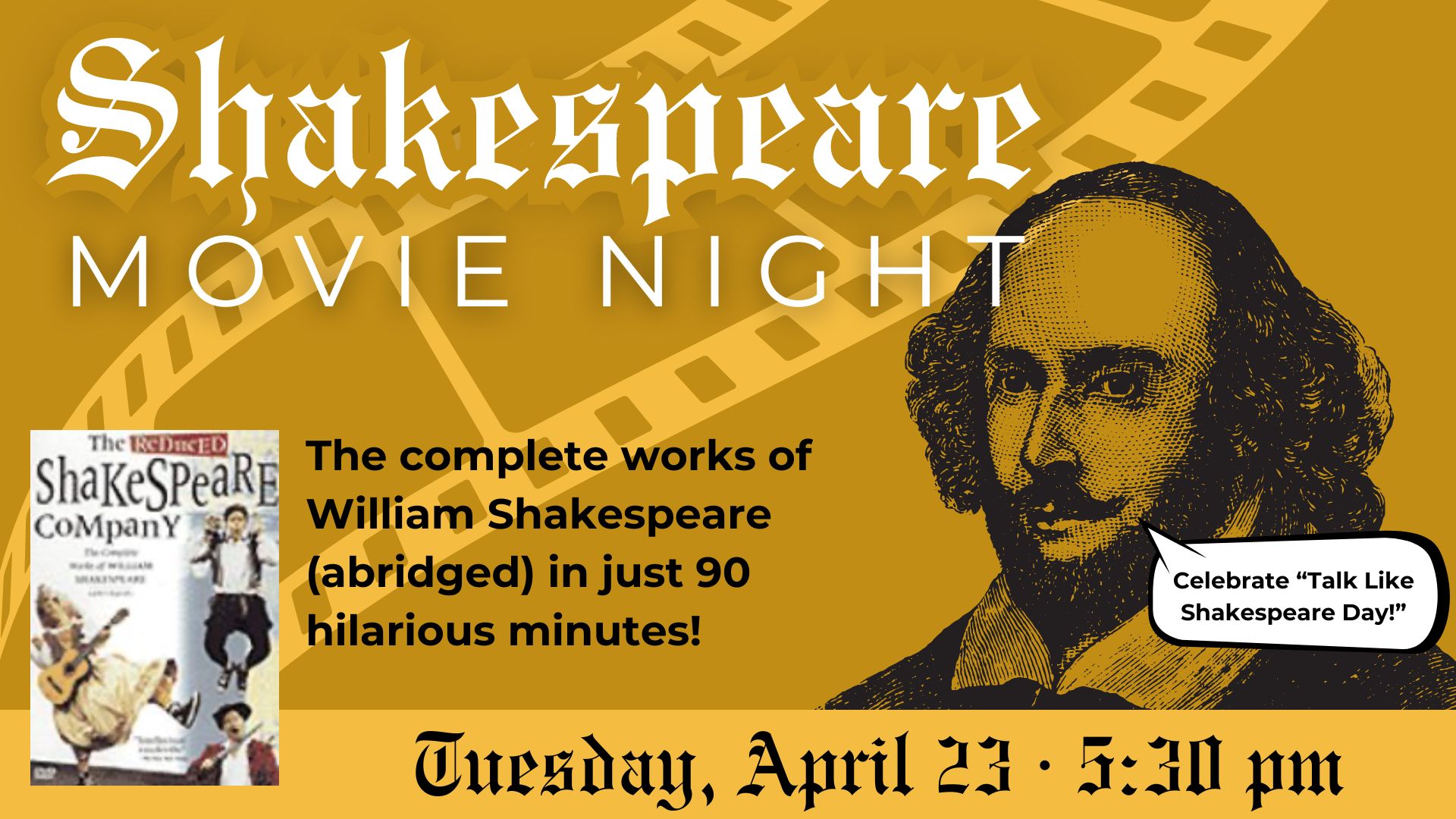 Shakespeare Movie Night