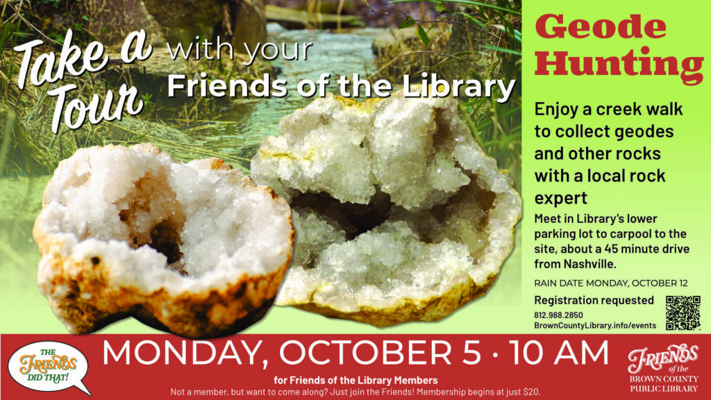 Take a Tour with the Friends: Geode Hunting